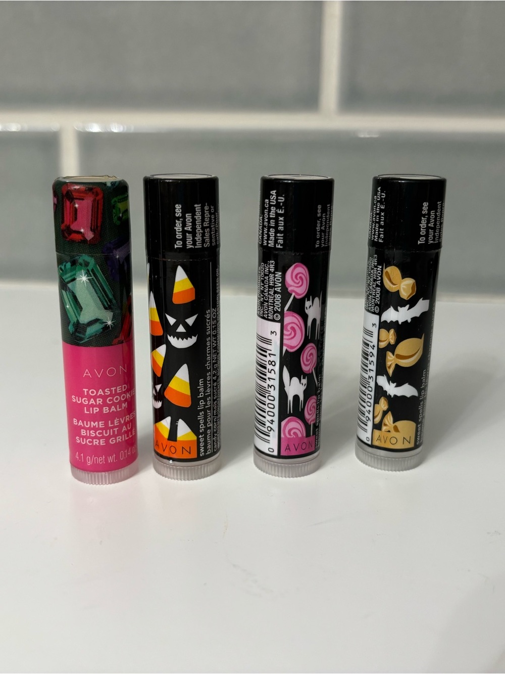 Avon Halloween Lip Balm Collection - qty 4-new